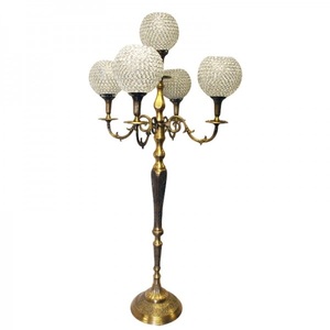 Best Selling Candelabra with 5 arms Metal Candle Stand Candle Holder For <b>Sale</b> Wholesale Price - Product Image 4