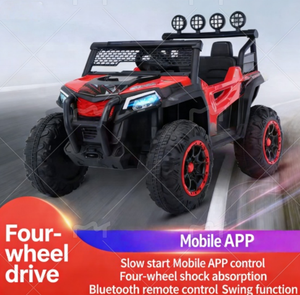 <span class=keywords><strong>Coche</strong></span> de Juguete Eléctrico Todoterreno con Control Remoto para Niños de 2 a 7 Años, Unisex, Construcción de Plástico - Product Image 3