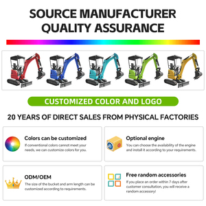 Mini Escavatore Idraulico da 1400kg per Uso Domestico e Agricolo, Ideale per Frutteti, dal Fornitore Cinese - Product Image 6