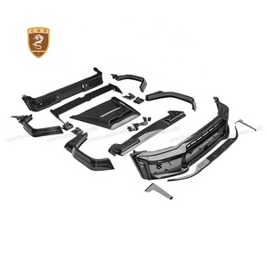 الترقية إلى حمالة الصدر-ب مجموعة هيكل نمط لمرسيدس بنز G-Class طراز W465 G500 G550 G63 سيارة الوفير الكربون الجاف مجموعات هيكل - Product Image 4