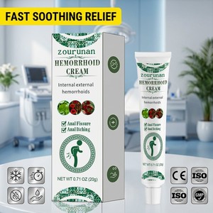 Crema para <span class=keywords><strong>Hemorroides</strong></span> Zourunan, Gel de Extracto Herbal Natural para Alivio Anal, 20g, Ungüento para Uso Interno y Externo, Venta al por Mayor de Fábrica, OEM, ODM - Product Image 1