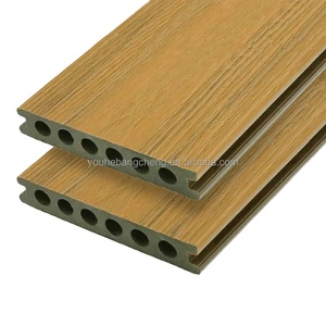 Tarima de WPC para Exteriores, Coextrusión, Anti-UV, Impermeable, Antideslizante, Ignífuga, Cuadrada, con Acabado Cepillado, Relieve 3D con Diseño de Madera - Product Image 6