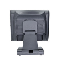 Terminal de point de vente tactile 15 pouces Intel i3 avec lecteur MSR, connectivité Bluetooth et USB, 4 Go de RAM, 64 Go de SSD pour la validation des paiements en magasin