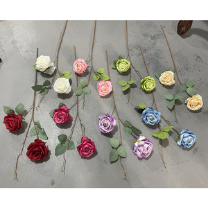 Rosas Artificiales de Seda, Artesanía, Decoración para Bodas, Decoración para el Hogar - Product Image 2