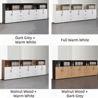 Archivador de Oficina Moderno, Mueble de Almacenamiento de Madera con Cerradura Digital, Armario para Documentos, Muebles de Almacenamiento para Oficina