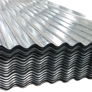 Çatı kaplama Gi çit paneli için oluklu levha Building 1d 0.13-3mm galvanizli çelik levha bina