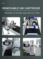 Impresora Industrial de Inyección de Tinta Térmica, Máquina Automática de Codificación de Fecha de Caducidad, Impresión Continua en Bolsas de Plástico, Cajas de Papel y Tuberías