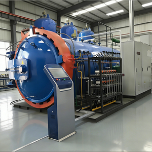 <span class=keywords><strong>Autoclave</strong></span> Elettrico Certificato CE Tastech in Acciaio al Carbonio e Inox per Stampaggio Prepreg e Produzione di Compositi - Product Image 5