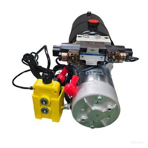 Groupe hydraulique à double action ElT 12V 1,6 kW, réservoir d'huile 8L, 18 MPa pour chargeuses et grues - Product Image 3