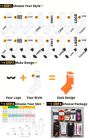 Chaussettes pour hommes personnalisées en gros avec logo, motif drapeau américain étoilé et rayé, imprimées en 3D, style vintage rétro streetwear skateboard