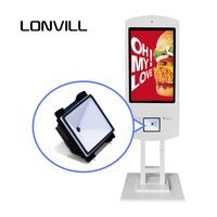 Lecteur de codes-barres portable LONVILL 1D 2D, lecteur de codes-barres sans fil et filaire avec USB TTL RS232