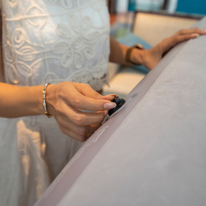 Matelas gonflable double d'extérieur, 22 cm d'épaisseur, rectangulaire, portable, pour le camping et la maison, tapis de couchage pliable - Product Image 1