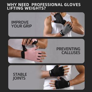 VBOSi 1204 Halbfinger-Turn handschuhe für Männer Frauen Komfortabler Neopren-Handschutz Verbessertes Griffs icherheits design für Atmungsaktive - Product Image 3