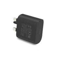 Chargeur mural USB Type-C HNT 25W EP-TA800 avec charge ultra-rapide et prises EU US UK pour Samsung Galaxy S25 S24 S23