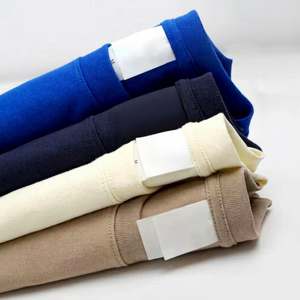 <b>Men's</b> <b>Navy</b> <b>Blue</b> Short Sleeve O-Neck <b>T</b>-<b>Shirt</b> Regular Fit Cotton Jersey Casual Solid Color Top - Product Image 3
