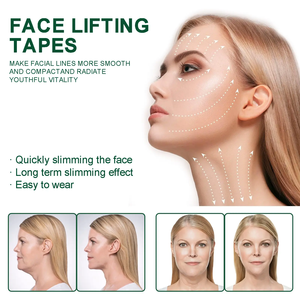 Fade Fine Lines Tight Shaping V Face Serrer Menton Muscle Lifting Autocollants 30pcs Oem Facial Lifting Autocollants - Product Image 5