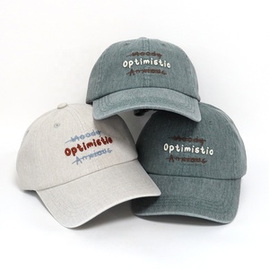 Bán buôn 6 Bảng điều chỉnh thể Thao Mũ untructured Cotton cổ điển gorras tùy chỉnh thêu logo Mũ bóng chày rửa đau khổ CHA mũ - Product Image 1