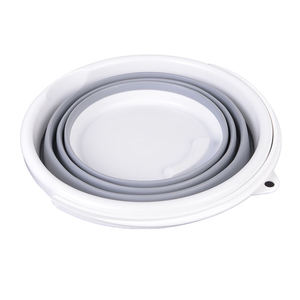 Vente de Liquidation <span class=keywords><strong>Seau</strong></span> à Serpillière de Nettoyage Ménager 10 L Pliable Gris Écologique <span class=keywords><strong>Rétractable</strong></span> Pliant avec Conception Escamotable - Product Image 2