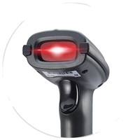 Escáner de Código de Barras Inalámbrico Portátil Inteligente HR32-BT, Interfaz USB, Escaneo de Códigos de Barras 1D y 2D, Códigos QR, Certificado CE, Negro, 100