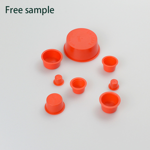 Ống bảo vệ mũ/phích cắm nhựa linh hoạt Vinyl giảm dần Mũ/Phích cắm với mặt bích rộng - Product Image 1