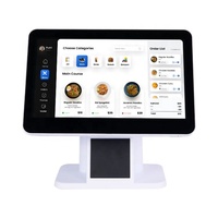 Système de point de vente tactile carré 15,6 pouces, machine de point de vente durable en aluminium