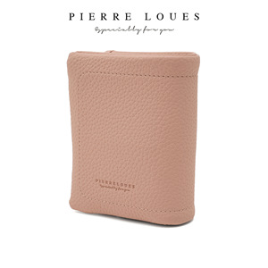 Cartera de Mujer Pierre Loues de 5 Pulgadas con Múltiples Ranuras para Tarjetas, Monedero con Cierre, Color Rosa Sólido, para Uso Diario - Product Image 4