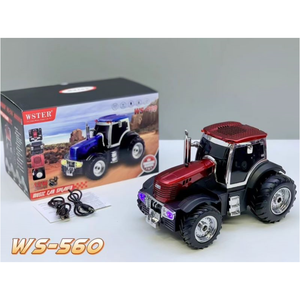 ลำโพงบลูทูธดีไซน์สร้างสรรค์รูปรถยนต์ รุ่น WS-560 พร้อมช่องเสียบ USB/TF/FM และเสียงสเตอริโอเบสหนักแน่น สำหรับกิจกรรมกลางแจ้ง - Product Image 1