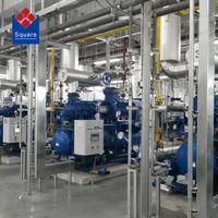Système de réfrigération au CO2 et à l'ammoniac personnalisable avec contrôle précis de la température pour chambre froide