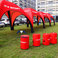 Nouveaux produits explosifs 4M tentes à air gonflées en plein air pour l'événement multisports tente de gazebo gonflable légère pour l'événement de voiture