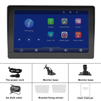 Podofo Portable sans fil Carplay écran Airplay Android Auto autoradio stéréo BT 7 "écran tactile moniteur intelligent Auto électronique