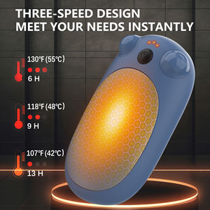 Nouveau chauffe-mains électrique rechargeable magnétique 2 en 1, mignon, chauffe-mains de poche, chauffage durable et sûr, chauffe-mains pour cadeau - Product Image 3