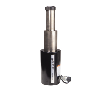 Vérin hydraulique multi-étages à simple effet de 10 à 30 tonnes de haute qualité pour voiture, prix usine - Product Image 2