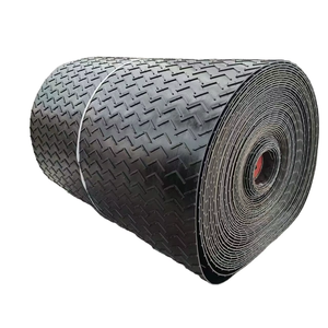 สายพานลำเลียงแบบมีร่องลายเชฟรอน <span class=keywords><strong>EP</strong></span> 350 15mpa  แบบกำหนดเอง พร้อมจัดส่งรวดเร็ว ทนทาน - Product Image 3