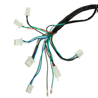 Faisceau de câblage pour quad ATV et buggy des dunes 50cc-125cc, avec conducteur en cuivre flexible, adaptateur, connecteur, démarrage électrique et circuit complet