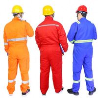 Vêtements de travail réfléchissants travailleurs en plein air une pièce costume hommes combinaisons de travail