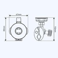 Support de téléphone pour vélo avec verrouillage rapide, prix d'usine