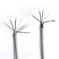 Câbles blindés à couche de protection solide personnalisés pour une utilisation en extérieur Câble de signal blindé multicœur à 2 3 4 5 6 cœurs