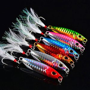 Leurre métallique de haute qualité 10G-50G pour la pêche au bar, au brasier et au marlin - Pêche en rivière et en mer - Product Image 3