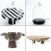 Support à gâteau rond en marbre naturel de luxe, écologique, moderne, blanc et vert, pour la présentation de pâtisseries de mariage