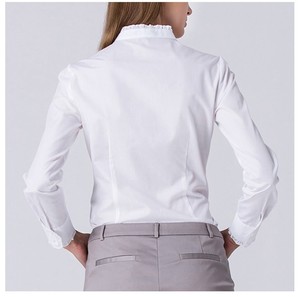 Benutzer definierte neue Designs Business Womens Dusiness Dress Shirts mit Logo - Product Image 2
