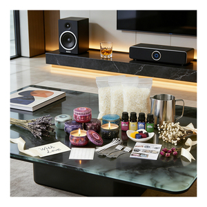 Set de Regalo de Velas Minimalistas en Caja Premium para Fragancia del Hogar, Promoción de Boutique, Serie de Selección de la Gama Signature - Product Image 4