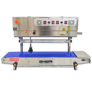 Film Sealing Film Sealing Machine FRM-980LW Vertical Solid-inker Printer Film Sealer / Plastic Bag Sealing Machine