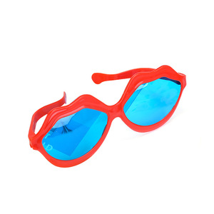 Surdimensionné fête vacances fournitures Halloween drôle lunettes coloré lèvres conception grandes lunettes mignon enfants lèvres lunettes <span class=keywords><strong>de</strong></span> soleil - Product Image 5