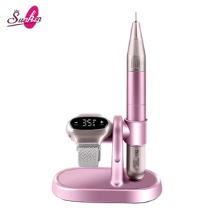 Professional Wireless Docking Technology Cordless Rechargeable Nail Drill 35000RPM by Touching the Electronic Watch to Control