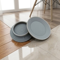 Patins anti-vibrations en silicone durables pour machine à laver, réduction du bruit, amortissement des vibrations, 75x75x20mm, multicolores, usage domestique