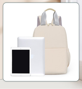 Chống sốc máy tính xách tay Túi thiết kế đơn giản Ba lô 2025 Nam Kinh doanh Ba lô schoolbag nữ sinh viên đại học Ba lô - Product Image 5