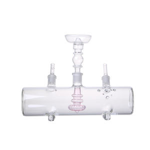 Alta calidad EE. UU. Mercado MP5 Color ámbar Personalizado Shisha Hookah Tubos de vidrio para fumar Vidrio - Product Image 6