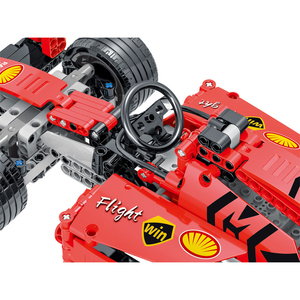 Mork Nouveauté 025002 RC Red Feraried SF90 Voiture de course DIY Modèle de voiture Technol Blocs de construction Jouets Voiture - Product Image 4