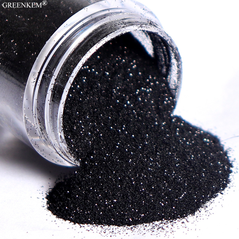 #13-Black wool powder