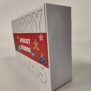 Caja Plana <span class=keywords><strong>de</strong></span> Cartón Corrugado Rígido Negro con Cierre Magnético UV y Logotipo Personalizado, Reciclable, para Envío <span class=keywords><strong>de</strong></span> Velas, con Forro <span class=keywords><strong>de</strong></span> Esponja - Product Image 5